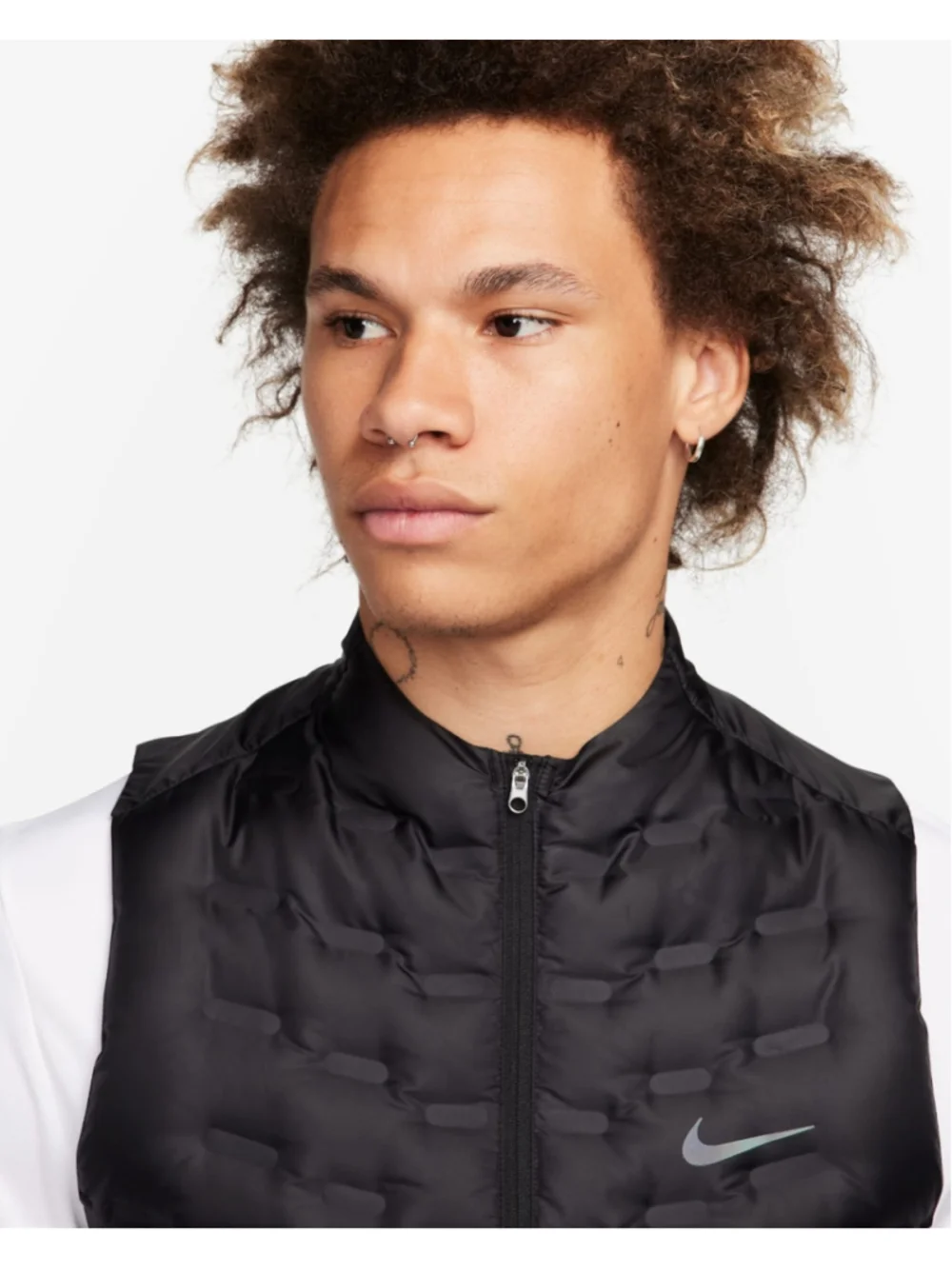Nike Therma-FIT ADV Repel AeroLoft Men's Down Running Vest Size XS FB7542-010